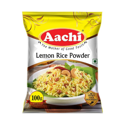 Aachi Lemon Rice Powder 100g – Authentic South Indian mix online UK