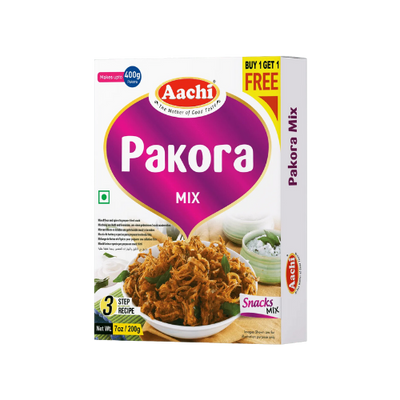 Aachi Pakora Mix 200g – Crispy Indian snack mix | Buy 1 Get 1 Free 