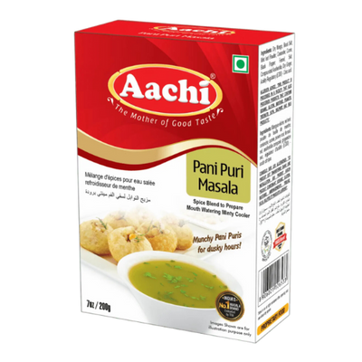 Aachi Pani Puri Masala 100g – Tangy & spicy blend for pani puri online UK