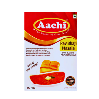 Aachi Pav Bhaji Masala 100g – authentic Indian spice blend for pav bhaji