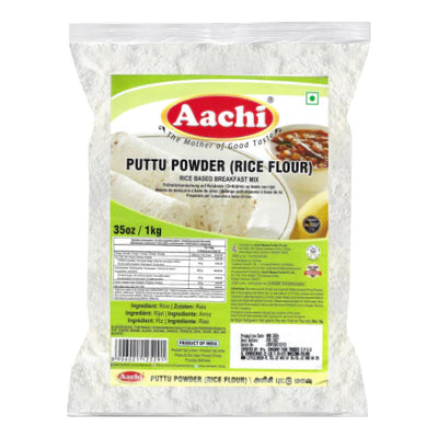 Aachi Puttu Powder 1kg – authentic Kerala breakfast mix for soft steamed puttu