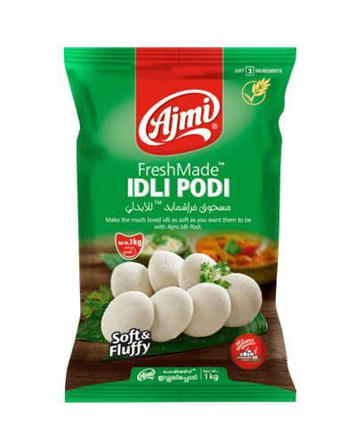Ajmi Fresh Made Idli Podi 1kg – Spiced chutney powder for fluffy idlis.