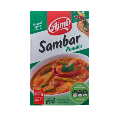 Ajmi Sambar Powder 200g – Authentic South Indian Spice Mix