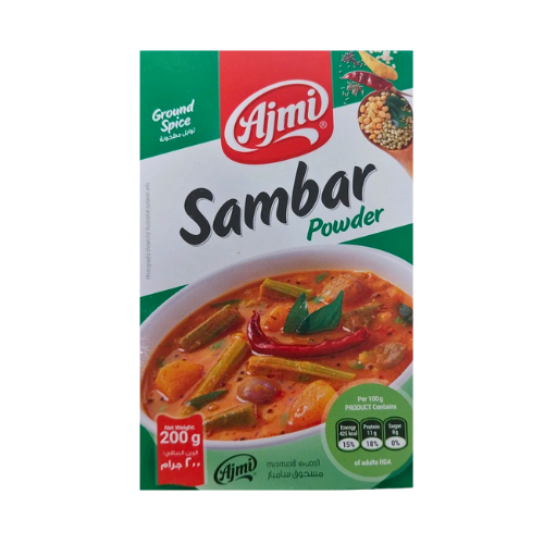 Ajmi Sambar Powder 200g – Authentic South Indian Spice Mix