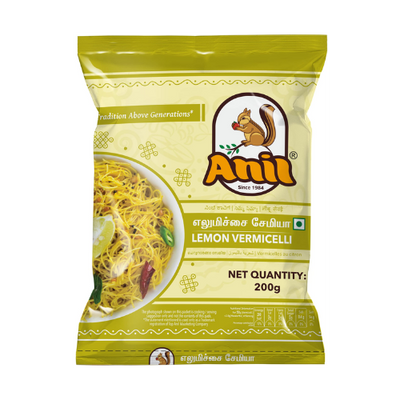 Anil Lemon Vermicelli 200g – Tangy, ready-to-cook South Indian vermicelli.