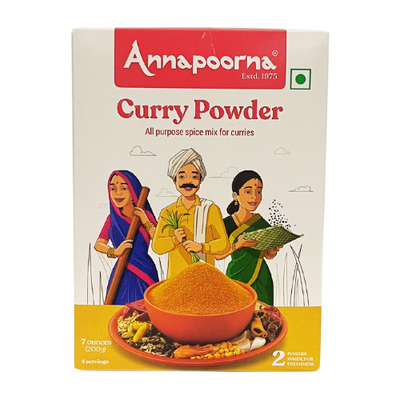 Annapoorna Curry Powder 200g – Flavorful spice blend for Indian curries.