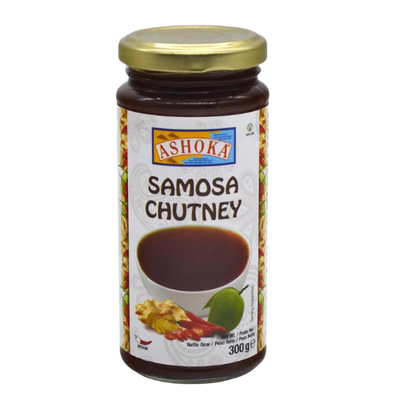 Ashoka Samosa Chutney 300g – Sweet and tangy chutney for snacks.