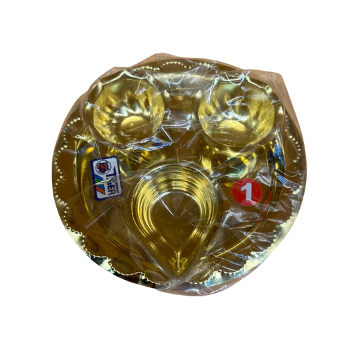 Buy Brass Arathi Plate 4 Inches Online