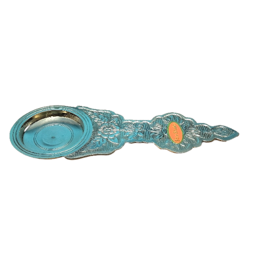 Buy BRASS CAMPHOR (KARPOOR) ARATHI HOLDER (6.5 INCHES) ONLINE