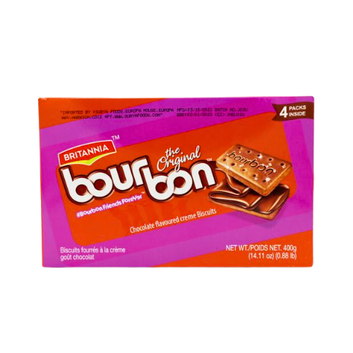 Buy Britannia Bourbon Biscuits 400g Online