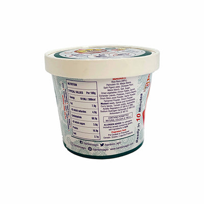 Bambino Quick Eat Idli Sambhar 55g – Instant South Indian meal with soft idli and spicy sambhar