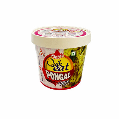 Bambino Quick Eat Pongal Mix 90g – Tasty South Indian rice mix, quick and comforting instant meal