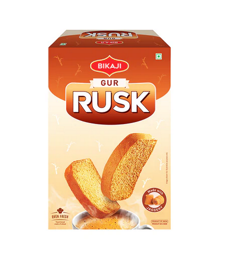 Buy Bikaji Premium Gur Rusk 600g Online