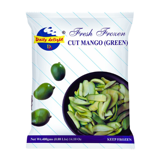 Buy Daily Delight Frozen Cut Mango Green 400G Online