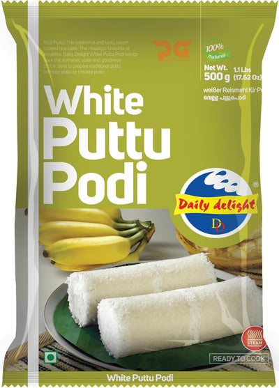 Daily Delight Puttu Podi White (1kg)