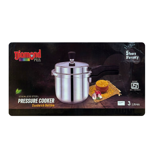 Buy Diamond Pressure Cooker 3LTR Online