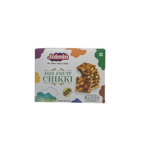 Buy Jaimin Dry Fruit Chikki 100g Online