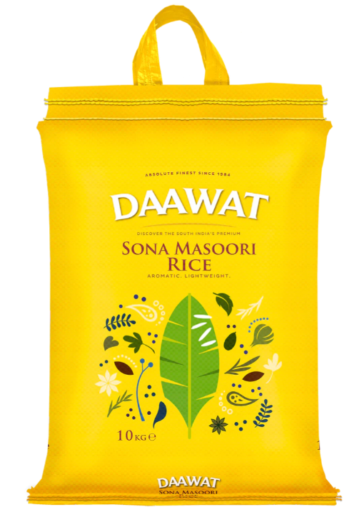 DAAWAT SONA MASOORI RICE 10 KG