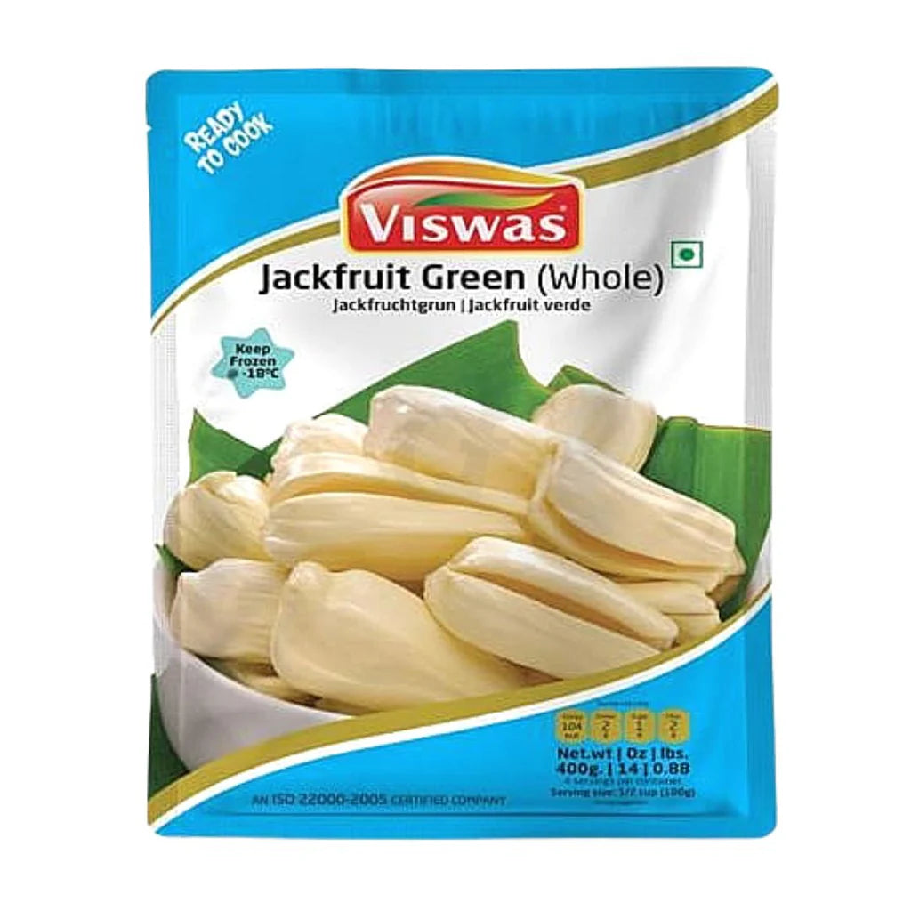 VISWAS FROZEN WHOLE GREEN JACKFRUIT 400G