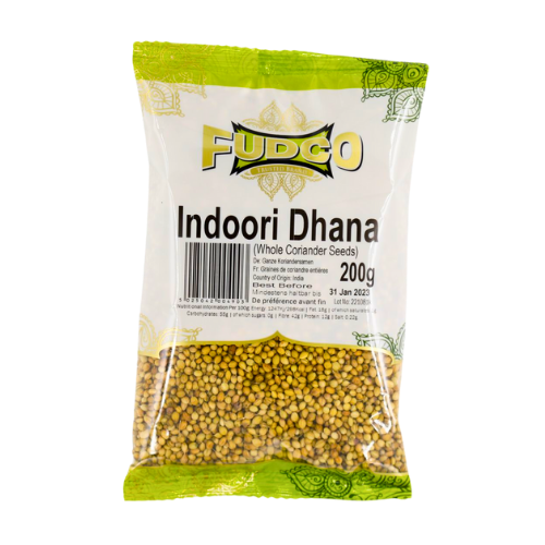 Buy Fudco Coriander (Indoory Dhana) Seeds 200g Online