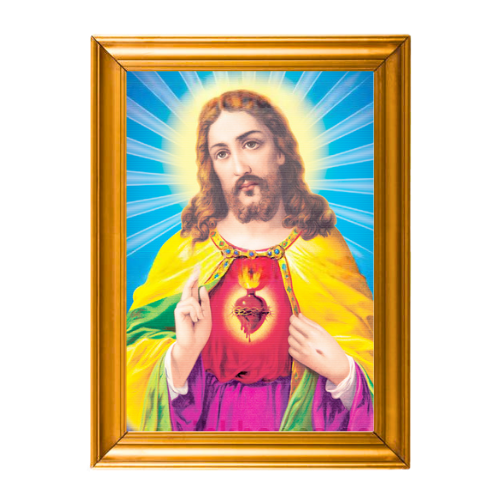 Buy God Photo With Frame A4 Size With Frame - Jesus Online