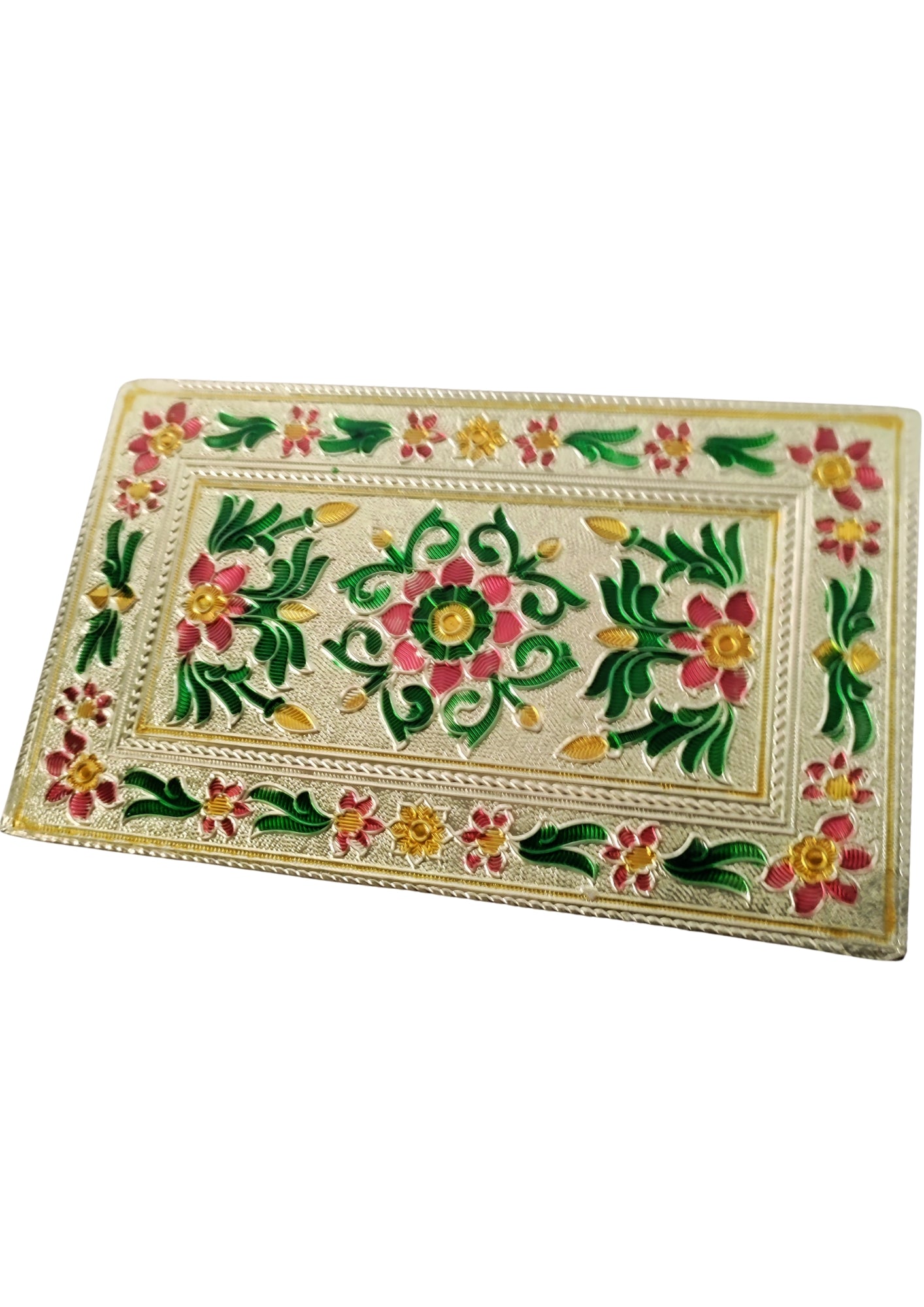 Buy Wooden Patla - Gold 5*10 Inch Online