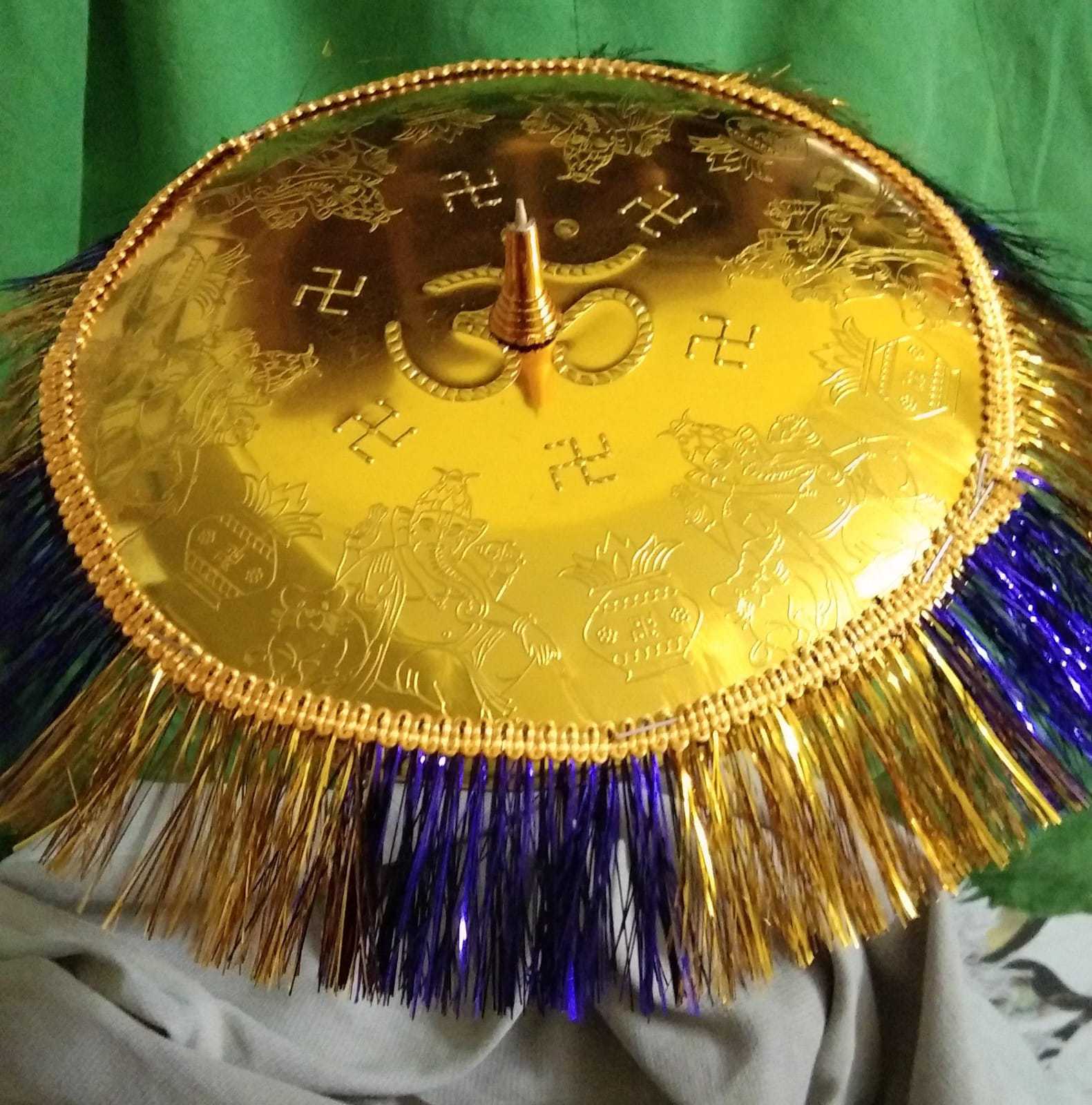GOLD PLATE UMBRELLA (MEDIUM)