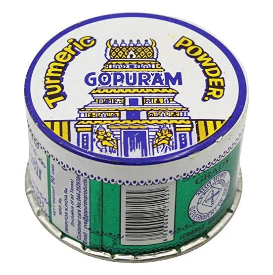 GOPURAM TURMERIC TIN 20G