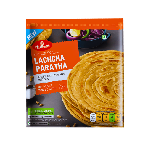 Buy Haldirams Frozen Masala Lacha Paratha 360g Online