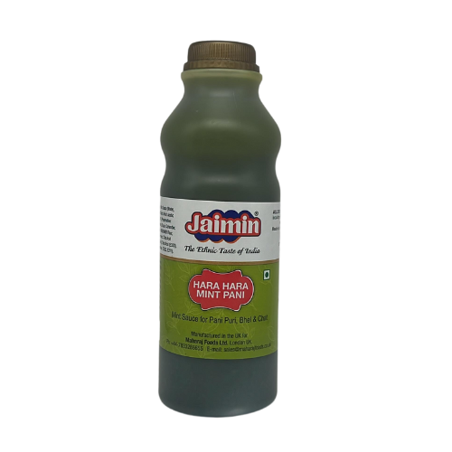 Buy Jaimin Hara Hara Mint Pani 500ml Online