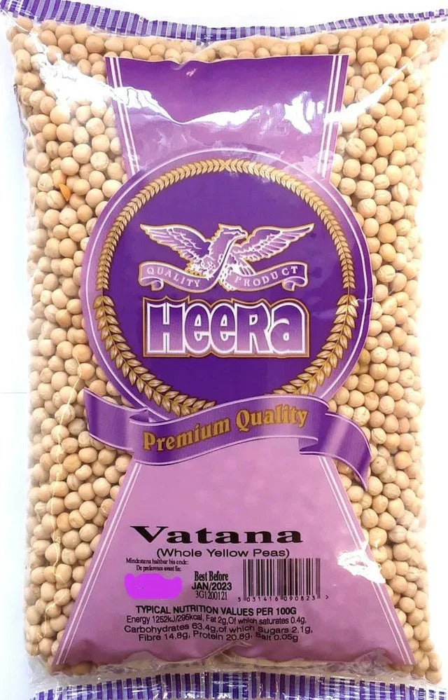 HEERA VATANA WHITE PEAS (WHOLE YELLOW PEAS)