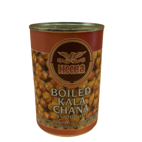 Buy HEERA Boiled Kala Chana in Salted Water 400g Online