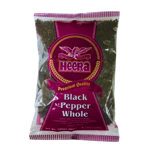 Buy HEERA BLACK PEPPER WHOLE 700G Online