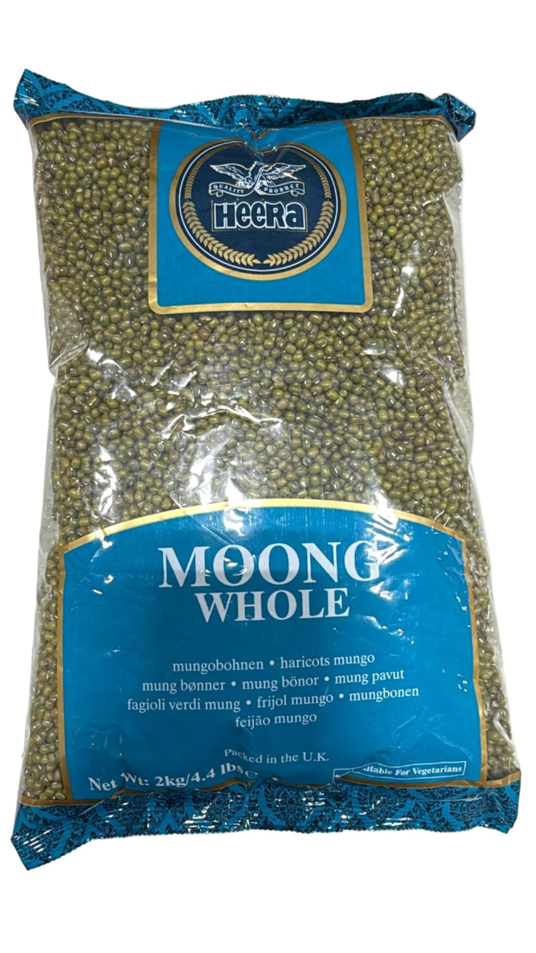 HEERA MOONG DHALL WHOLE (GREEN) 2KG