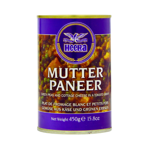 Buy HEERA READY TO EAT MUTTER PANEER 450G Online