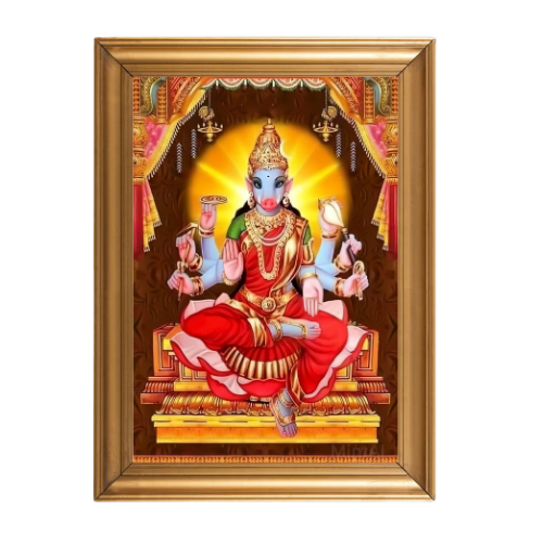 Buy VARAHI GOD PHOTO A4 SIZE FRAME Online
