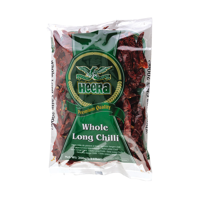 Buy Heera Extra Hot Whole Long Chilli 200g Online