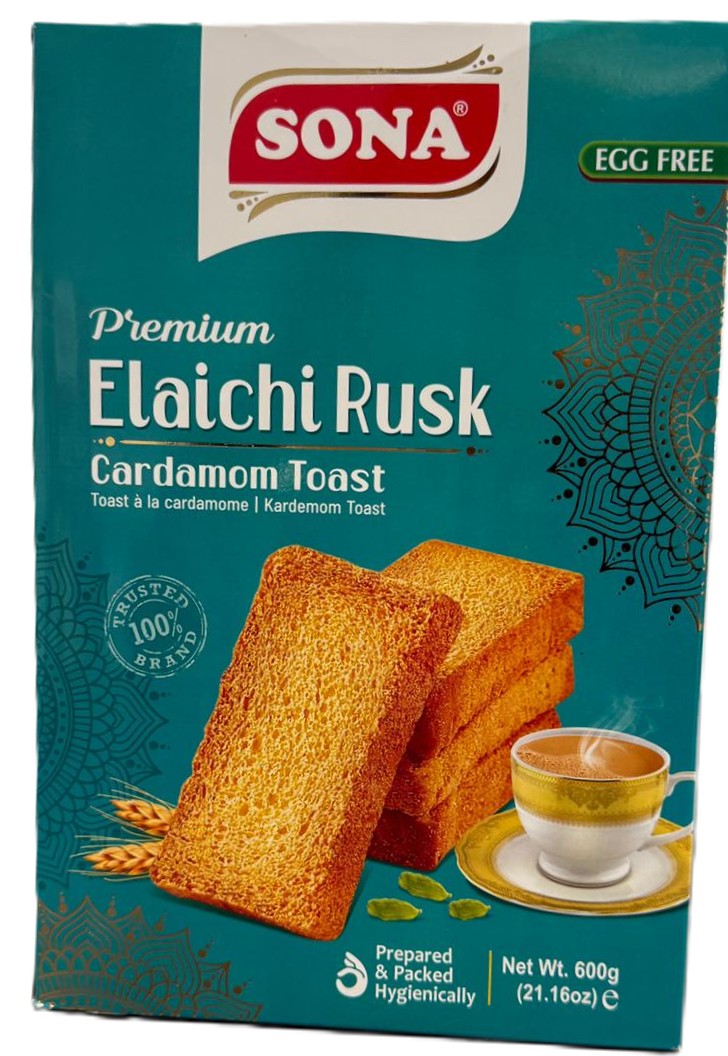 SONA ELAICHI RUSK 600G