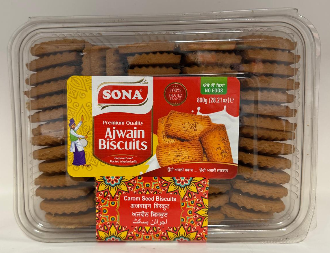 SONA AJWAIN BISCUIT 800G