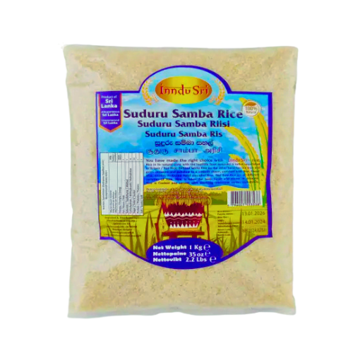 Buy INDU Sri Suduru Samba Rice 1kg Online
