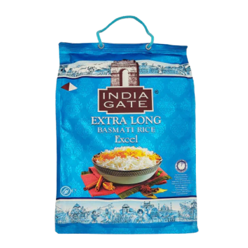 INDIA GATE EXTRA LONG (EXCEL) BASMATI RICE 10KG (FREE 1KG)