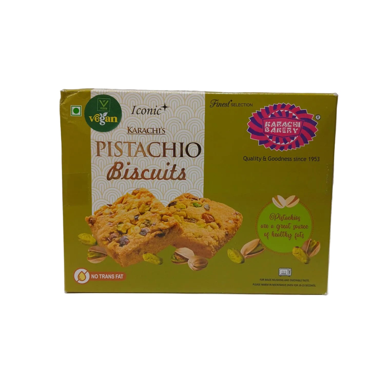 Buy Karachi Biscuit Pistachio 250G Online, Lakshmi Stores UK
