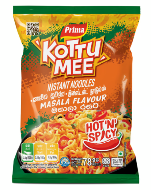 PRIMA KOTTU MEE MASALA NOODLES 78G