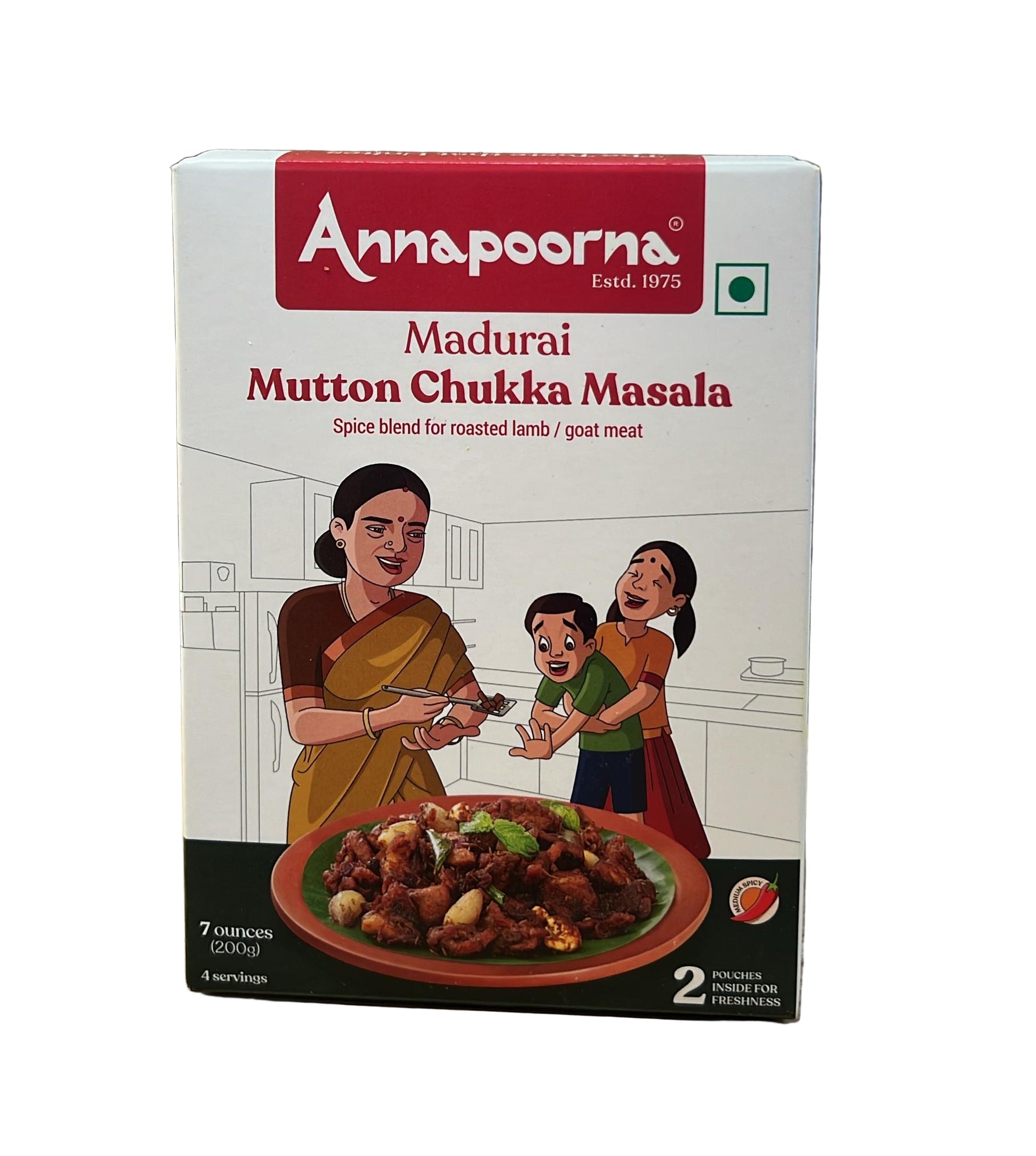 Buy Annapoorna Madurai Mutton Chukka Masala 200G Online