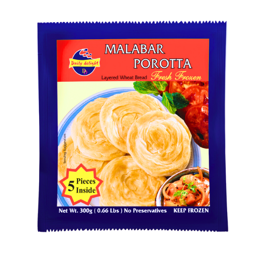 Buy Daily Delight Frozen Malabar Parotta 330G Online