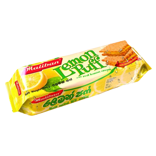 Buy Maliban Biscuits Lemon Puff 200G Online