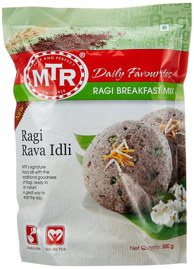 MTR's Ragi Rava Idly Mix 500g