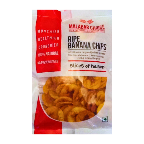Buy Malabar Choice Ripe Banana Chips (Long Cut) 150G Online