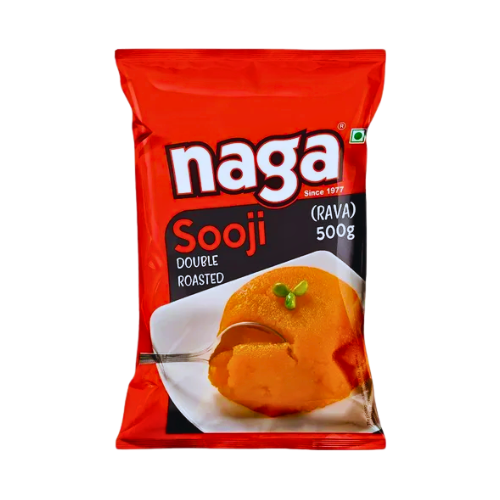 NAGA DOUBLE ROASTED SOOJI (RAVA) 500G