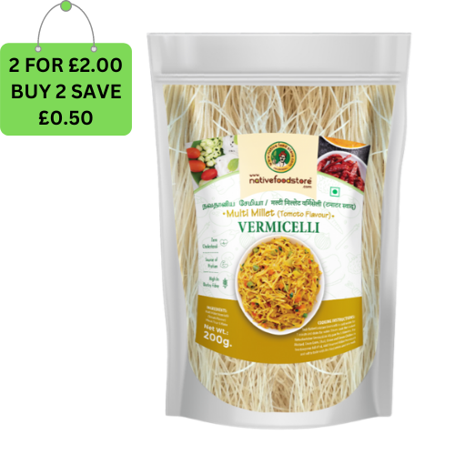 NATIVE FOOD STORE MULTI MILLET VERMICELLI (TOMOTO FLAVOUR) 200G